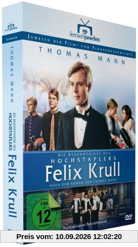 Thomas Mann: Die Bekenntnisse des Hochstaplers Felix Krull - Teil 1-5 (Fernsehjuwelen) [3 DVDs]