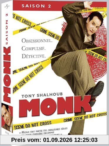 Monk, saison 2 - Coffret 4 DVD [FR Import]