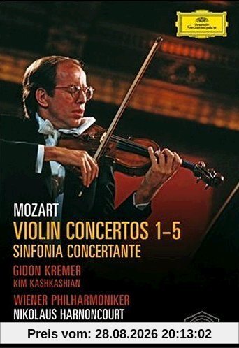 Mozart, Wolfgang Amadeus - Violinkonzerte 1 - 5 [2 DVDs]