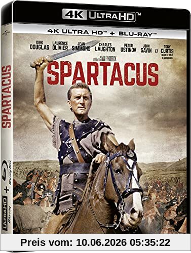 Spartacus 4k Ultra-HD [Blu-ray] [FR Import]