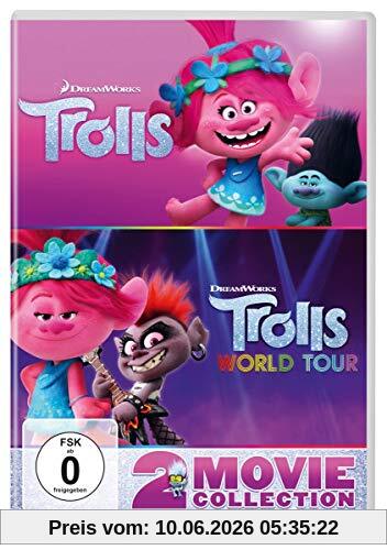 Trolls / Trolls World Tour - 2 Movie Collection [2 DVDs]