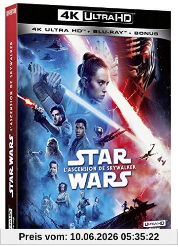 Star wars 9 : l'ascension de skywalker 4k ultra hd [Blu-ray] [FR Import]