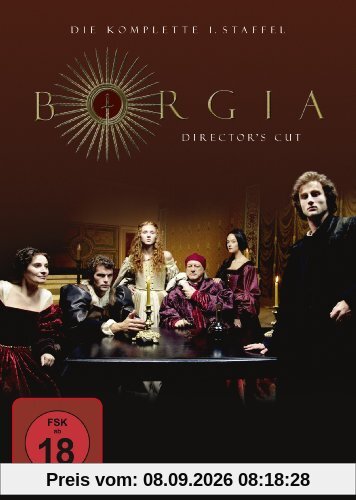 Borgia - Die komplette 1. Staffel [Director's Cut] [7 DVDs]