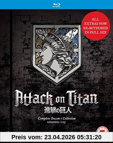 Attack On Titan: Complete Season One Collection [Blu-ray] [UK Import]