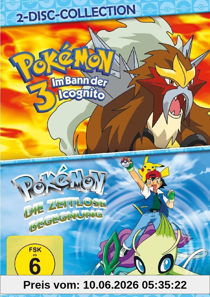 Pokémon 3 / Pokémon 4 - Doppelpack [2 DVDs]