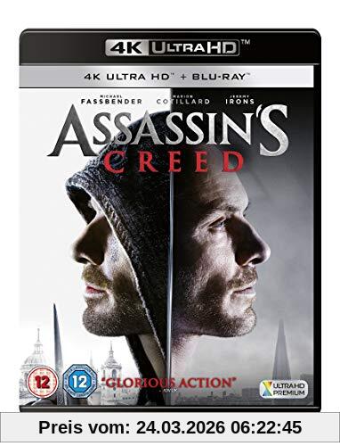Assassin's Creed (4K UHD Blu-ray + Digital HD) UK-Import, Sprache-Englisch