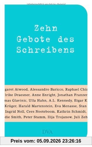 Zehn Gebote des Schreibens