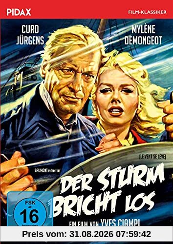 Der Sturm bricht los (Le vent se lève) / Spannender Thriller mit Starbesetzung (Pidax Film-Klassiker)