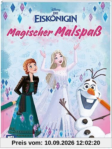 Disney Die Eiskönigin: Magischer Malspaß: Traumhafte Ausmalseiten für Eiskönigin-Fans | Für Kinder ab 4 Jahren (Disney Eiskönigin)