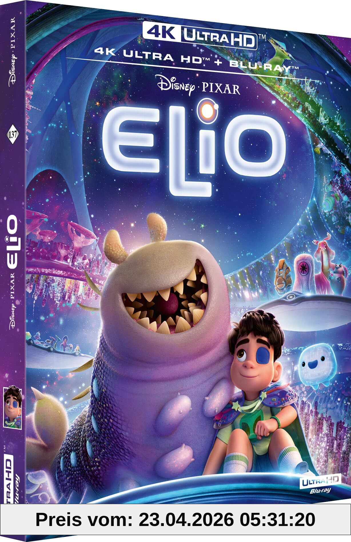 Elio [4K Ultra HD + Blu-Ray]