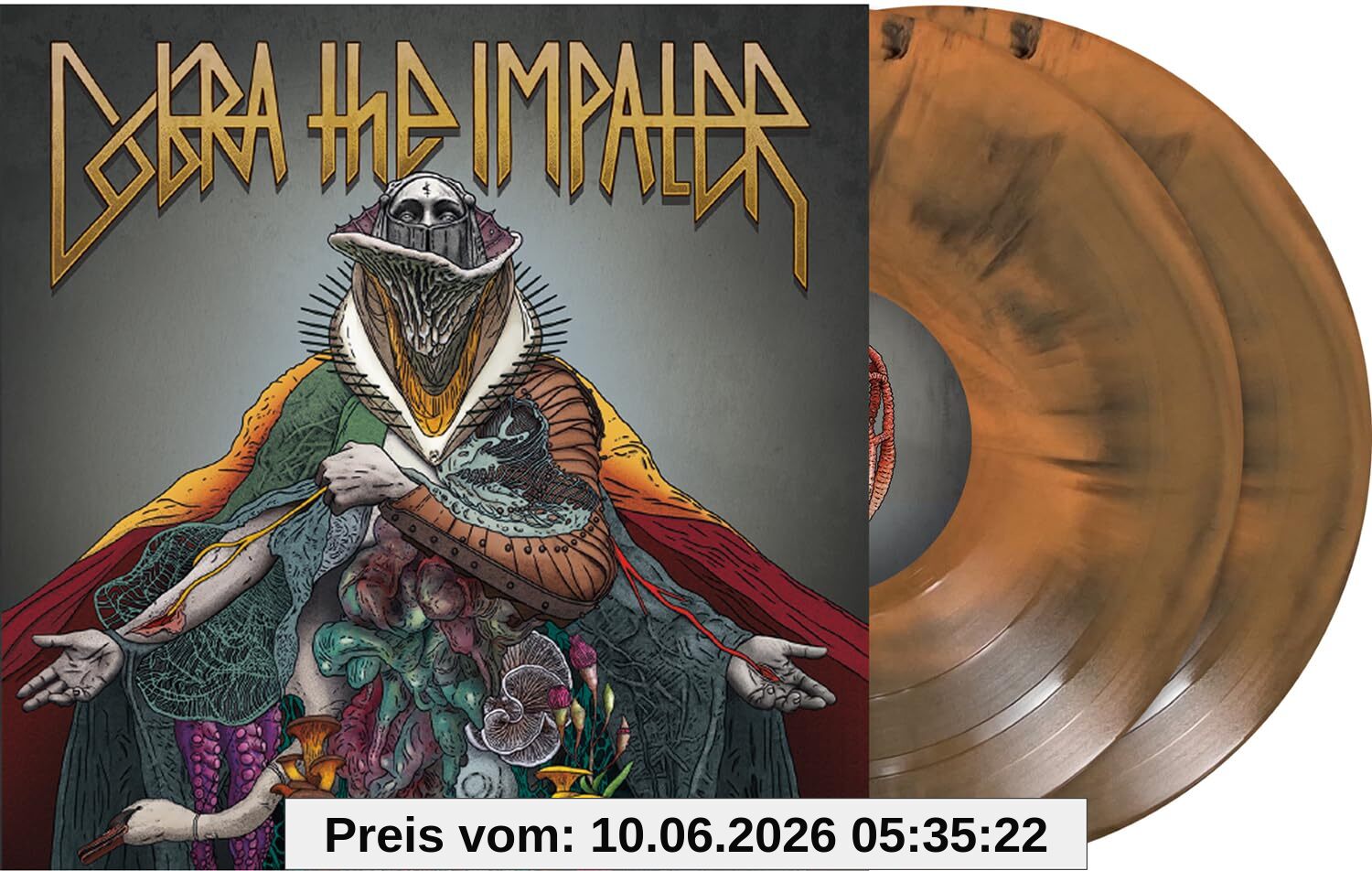 Cobra the Impaler Karma Collision (2LP / Blue-Orange Marbled Vinyl)