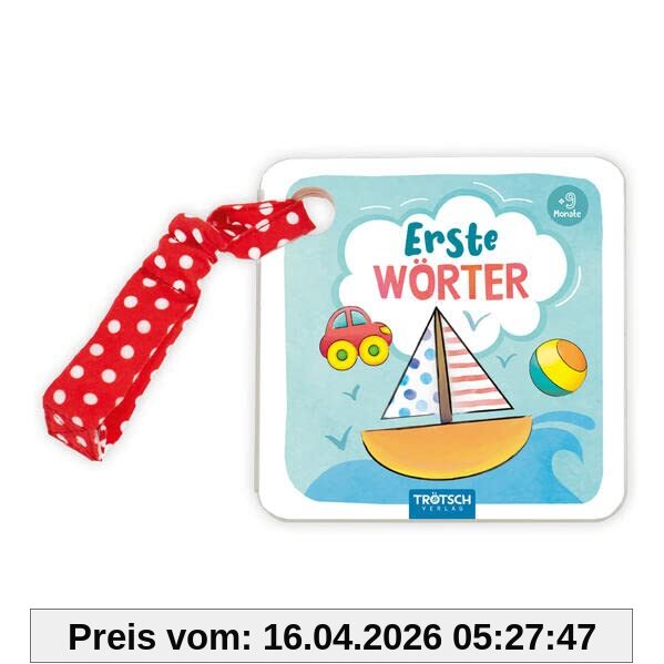 Trötsch Buggy-Buch Erste Wörter: Entdeckerbuch Beschäftigungsbuch Spielbuch Bilderbuch