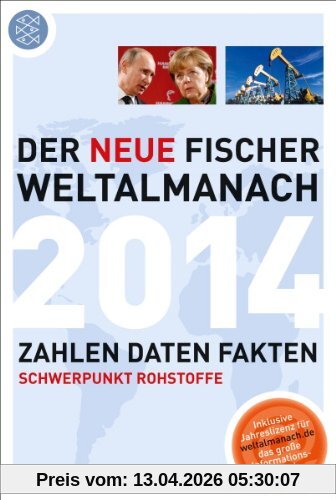 Der neue Fischer Weltalmanach 2014: Zahlen Daten Fakten