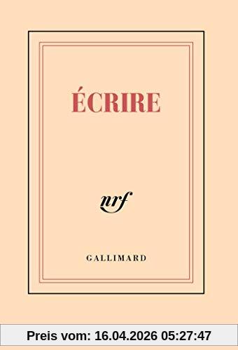 Papeterie Gallimard Carnet Poche Ligne Ecrire 8,5x12,5cm 144