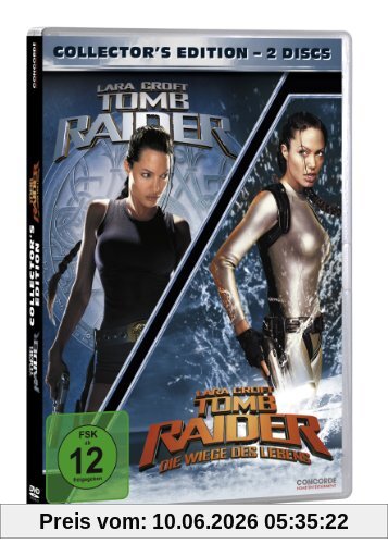 Lara Croft: Tomb Raider / Tomb Raider - Die Wiege des Lebens [Collector's Edition] [2 DVDs]