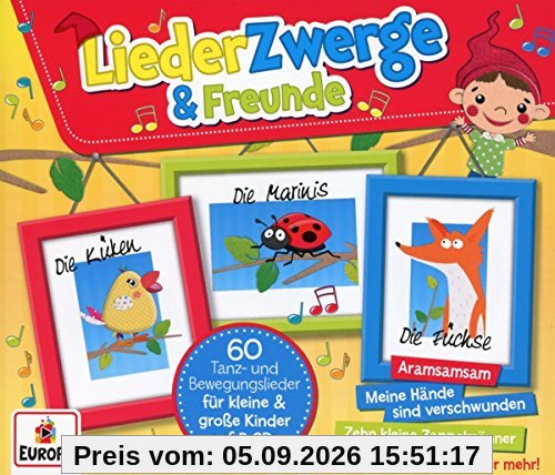 Liederzwerge und Freunde (3er-Box)