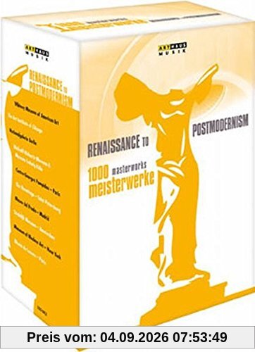 1000 Meisterwerke: Renaissance to Postmodernism, 10 DVDs