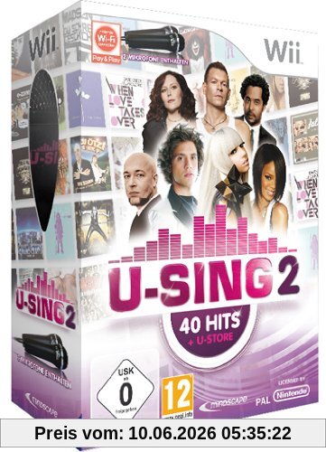U-Sing 2 inkl. 2 Mikrofone (Wii)