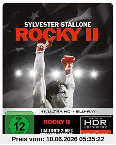 Rocky II (1979) - 4K UHD - Steelbook