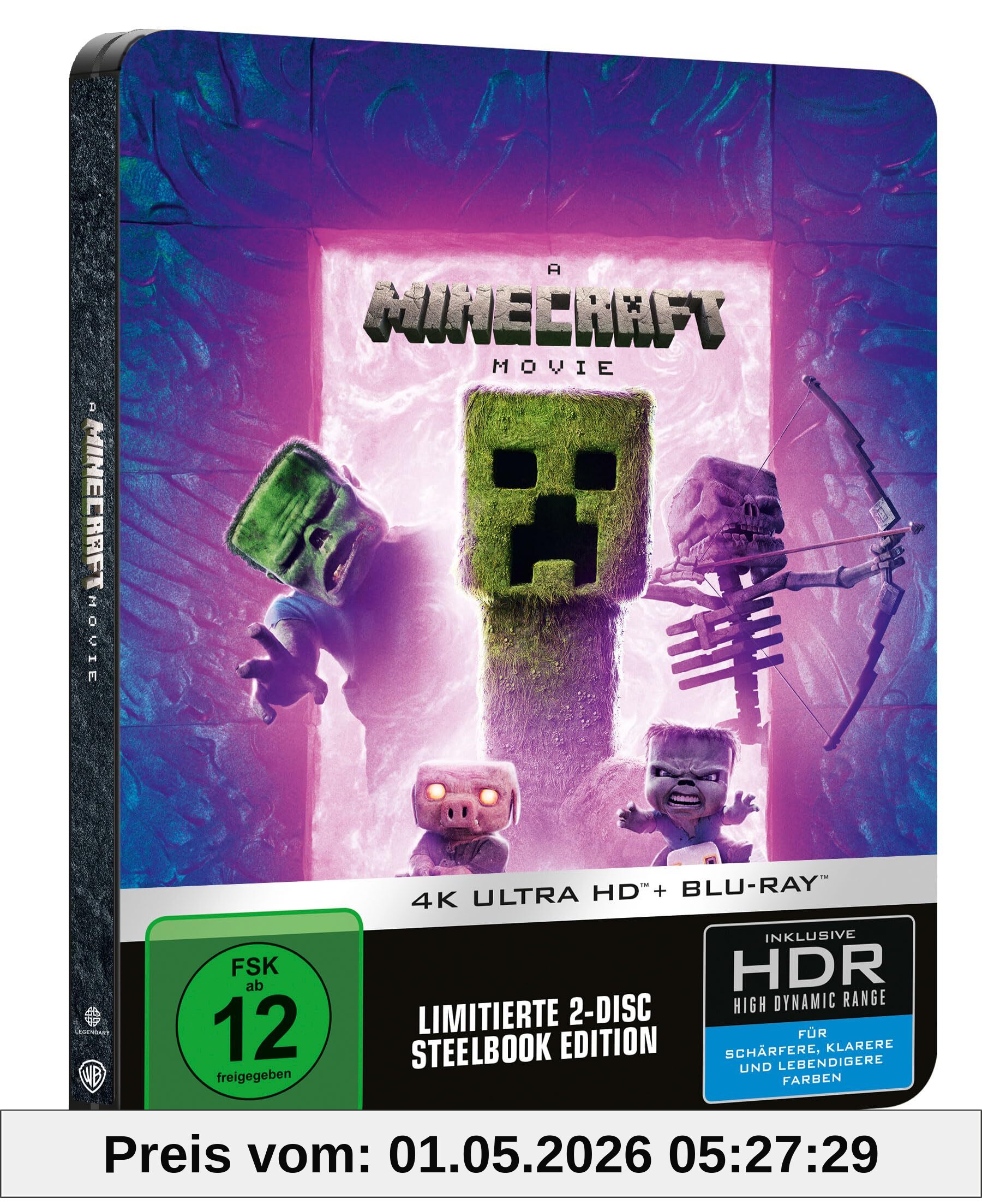 Ein Minecraft Film - Limited Steelbook (4K UHD + Blu-ray)