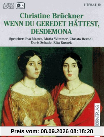 Wenn du geredet hättest, Desdemona. Audiobook. Cassette.