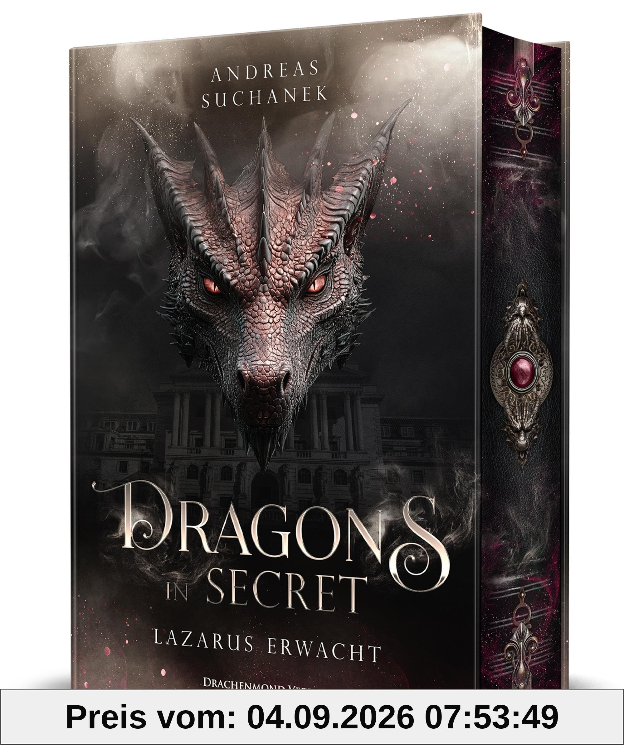 Dragons in Secret - Lazarus erwacht: Packende Urban-Fantasy mit Drachendynastien, Magie und Familiengeheimnissen | Schmuckausgabe mit Farbschnitt-Garantie