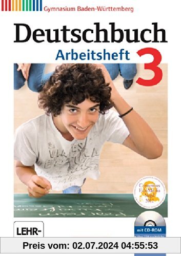 Deutschbuch Gymnasium - Baden-Württemberg - Neubearbeitung: Band 3: 7. Schuljahr - Arbeitsheft mit Lösungen und Übungs-C