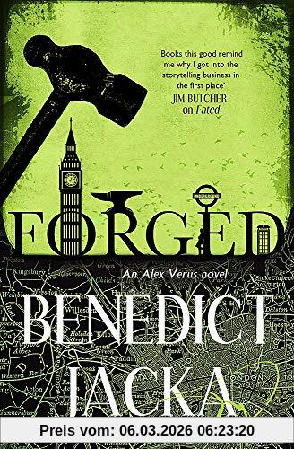 Benedict Jacka Forged, An Alex Verus Novel From The New Master Of Magical London