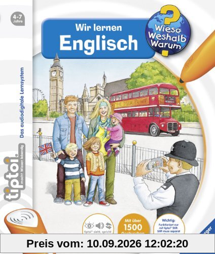 tiptoi® Wieso? Weshalb? Warum? 5: tiptoi® Wir lernen Englisch: Mit über 1.500 Sounds