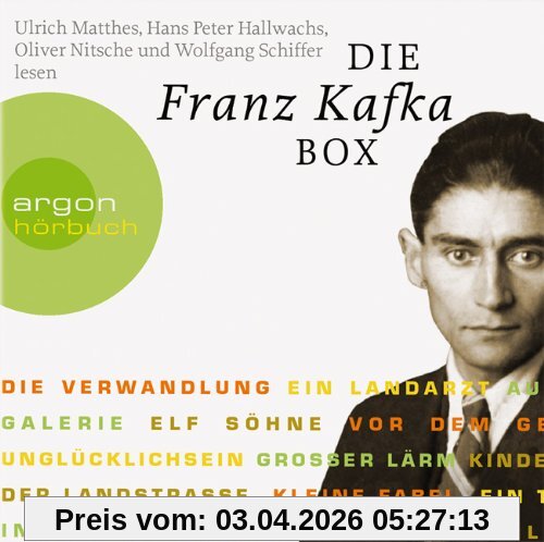 Die Franz Kafka Box (Die Verwandlung / Das Urteil / In der Strafkolonie / Ein Landarzt / Auf der Galerie u.a.)