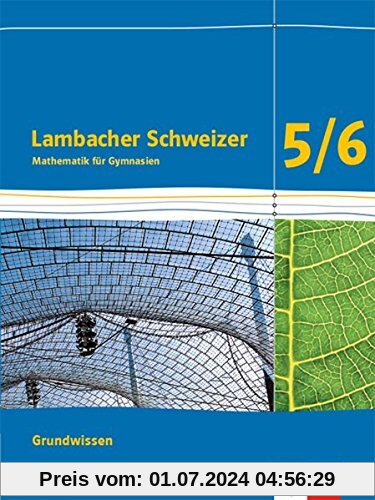 Lambacher Schweizer Mathematik Grundwissen 5/6. Ausgabe Bayern: Schülerheft zum Nachschlagen Klassen 5/6 (Lambacher Schw