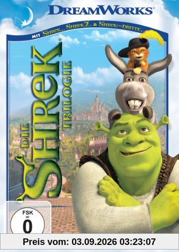 Die Shrek Trilogie (Repack) [3 DVDs]