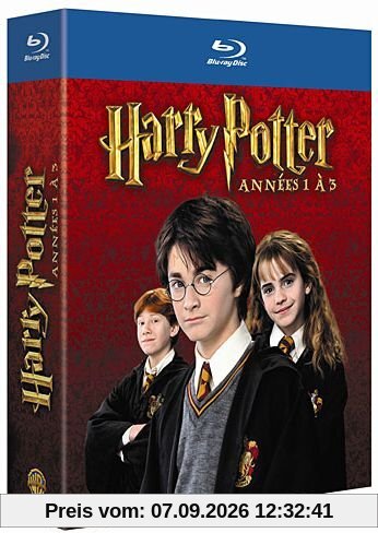 Coffret harry potter, vol. 1 à 3 [Blu-ray] [FR Import]
