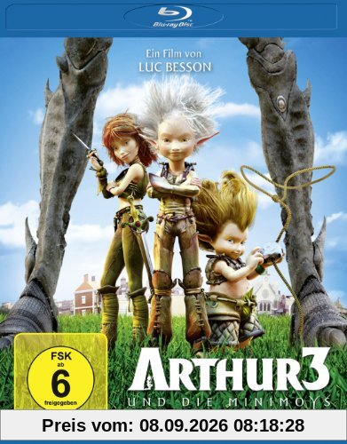 Arthur und die Minimoys 3 - Die große Entscheidung [Blu-ray]