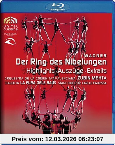Wagner, Der Ring Des Nibelung - Auszüge 130 Min. (La Fura Dels Baus) [Blu-ray]