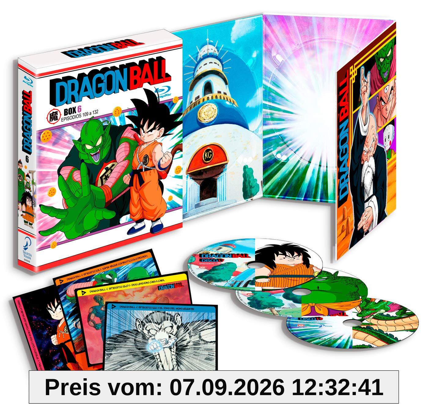 Dragon Ball – Box 6 Epi 109-132 – Comic