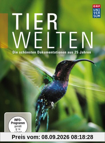 Tierwelten - Die schönsten Dokumentationen aus 25 Jahren UNIVERSUM (Die DVD-Edition Teil 1, 9 Folgen + Bonus) [3 DVDs]