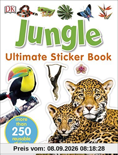 Jungle Ultimate Sticker Book (Ultimate Sticker Books)