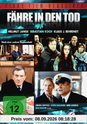 Fähre in den Tod - Katastrophendrama mit Hellmut Lange und Klaus J. Behrendt (Pidax Film-Klassiker)