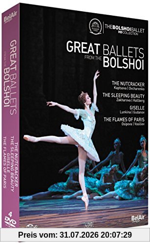 unbekannt Nussknacker/Dornröschen/Giselle/ [4 DVDs]