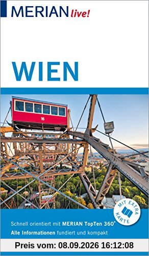 MERIAN live! Reiseführer Wien: Mit Extra-Karte zum Herausnehmen