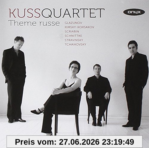 Kuss Quartett Thème Russe - Russische Musik Für Streichquartett