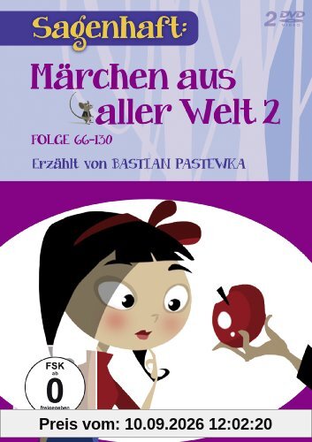 Sagenhaft: Märchen aus aller Welt 2 (Folge 66-130) - Erzählt von Bastian Pastewka [2 DVDs]