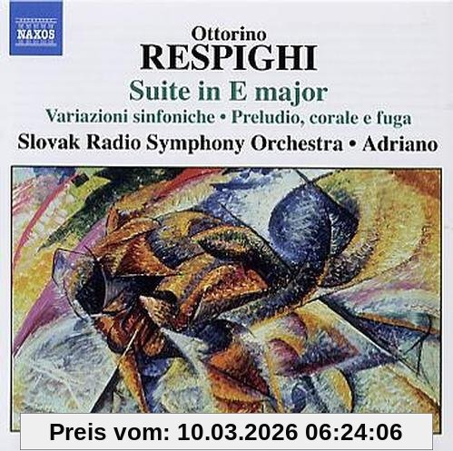 Adriano Suite In E-Dur/Variazioni Sinf