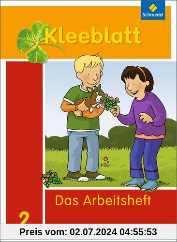 Kleeblatt. Das Sprachbuch - Ausgabe 2014 Bayern: Arbeitsheft 2 + Beilage Wörterkasten