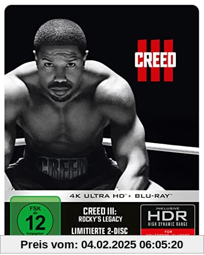 Creed III: Rocky's Legacy - 4K UHD - Steelbook