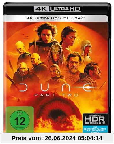 Dune: Part Two (4K Ultra HD) (+ Blu-ray)