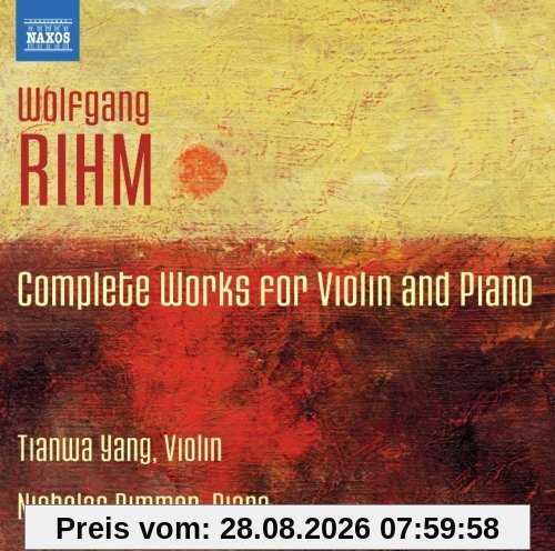 Tianwa Yang Werke Für Violine Und Klavier