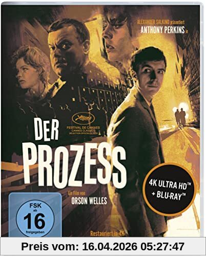 Der Prozess - 60th Anniversary Edition (+ Blu-ray)