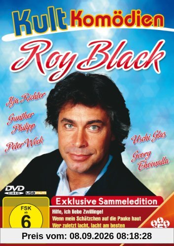 Kultkomödien mit Roy Black - 5DVD-Sammeledition (Hilfe, ich liebe Zwillinge; Wenn mein Schätzchen auf die Pauke haut; Wer zuletzt lacht, lacht am ... Ärger mit den Paukern; Wenn du bei mir bist)